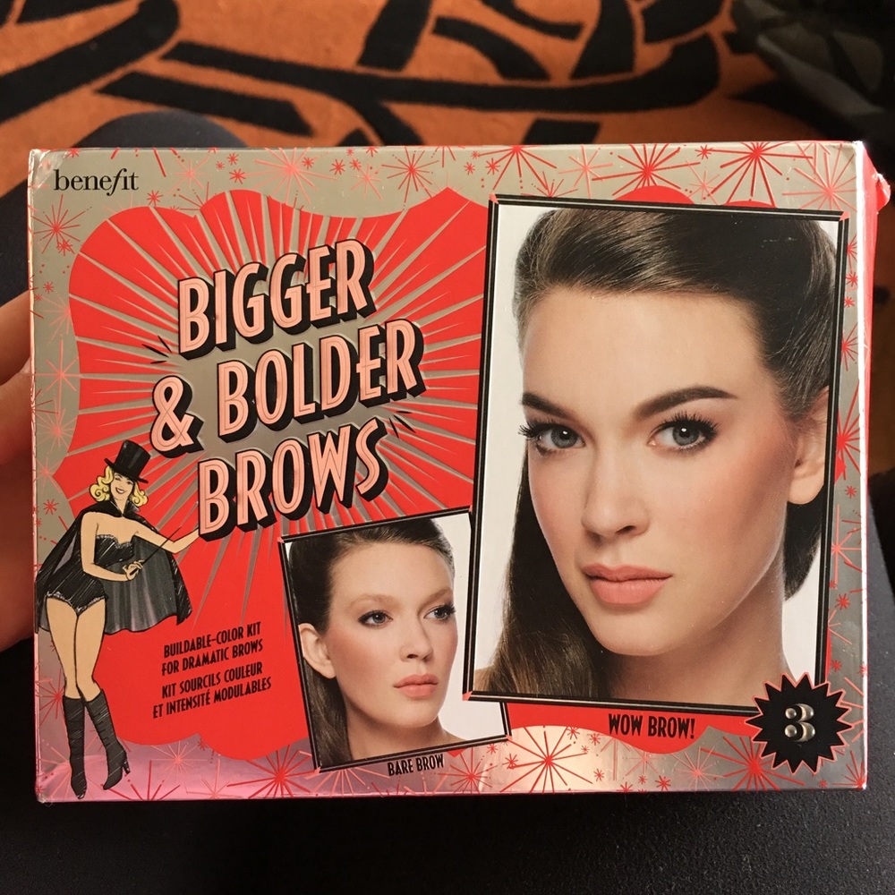 Bigger & bolder brows benefit